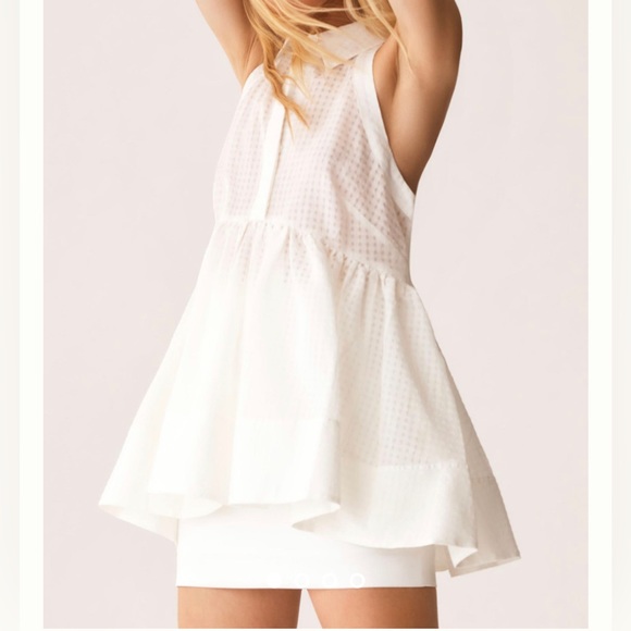 Maeve Tops - MAEVE ANTHROPOLOGY Sleeveless Babydoll Shirt, Size 8